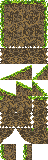 tileset for grassy fields with dirt underlying the grass